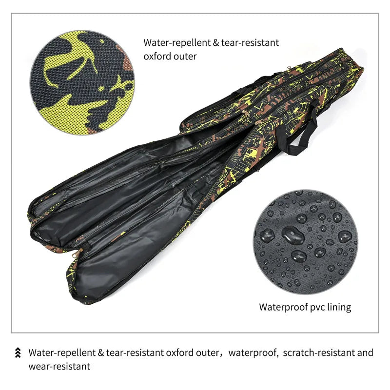 Faltbare Angelruten Tasche 1.3m/1.5m für Outdoor – clever-campen Ansicht 3