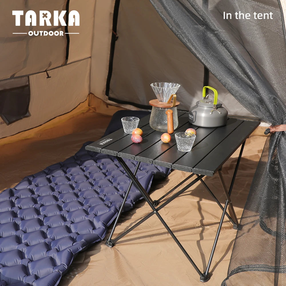 TARKA Klappbarer Campingtisch aus Aluminium – leicht – clever-campen Ansicht 5