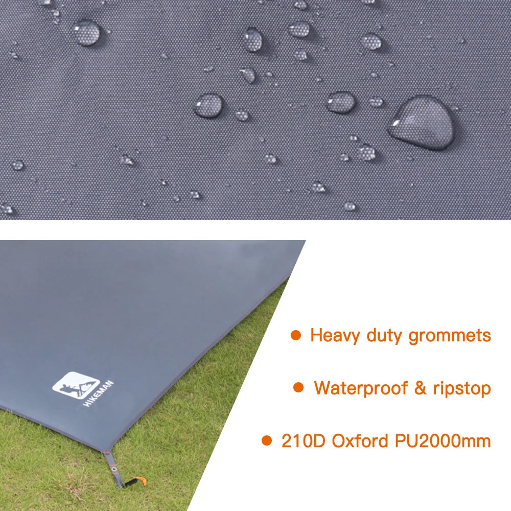 Wasserdichte Campingunterlage – Multifunktionale Zeltmatte – clever-campen Ansicht 4