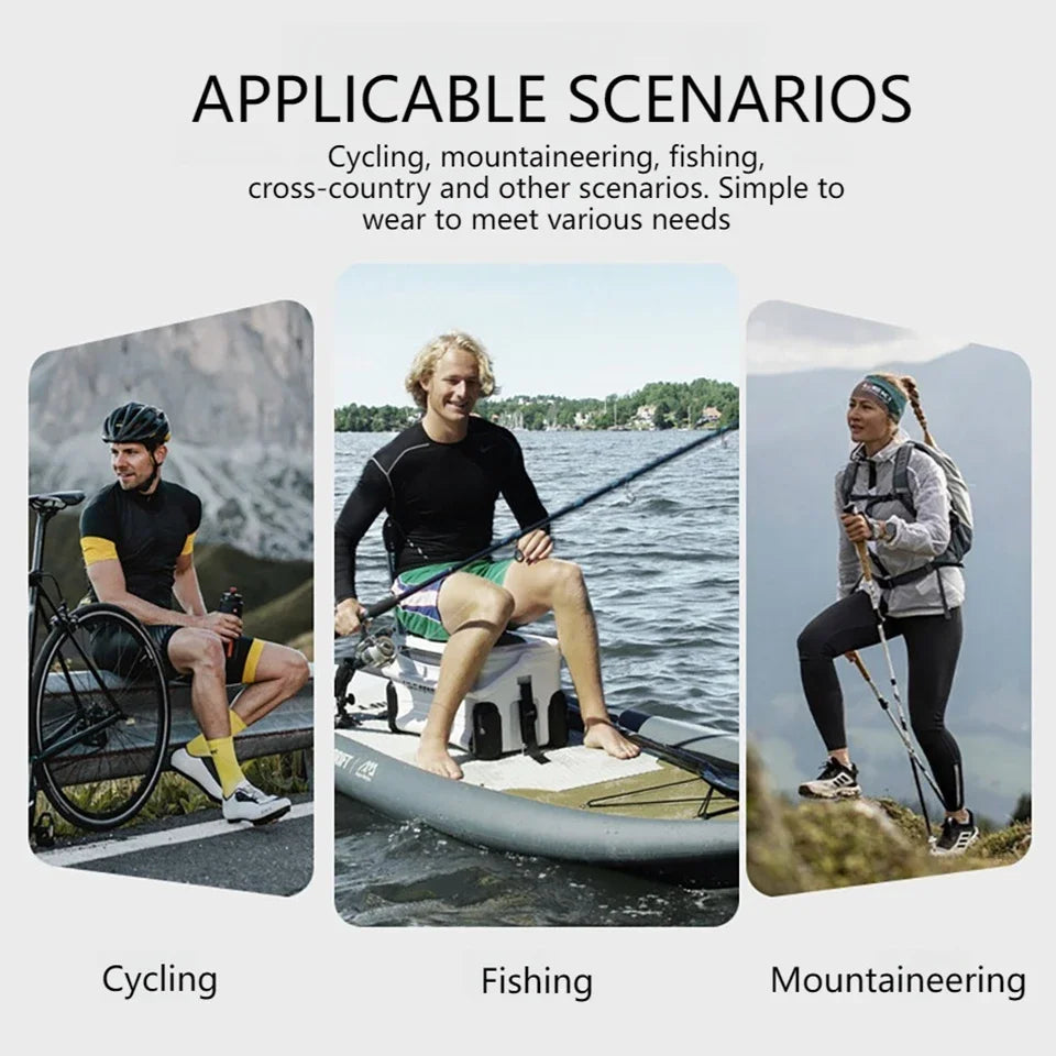 Atmungsaktive Sonnenhaube mit Gesichtsschutz für Outdoor – clever-campen Ansicht 5