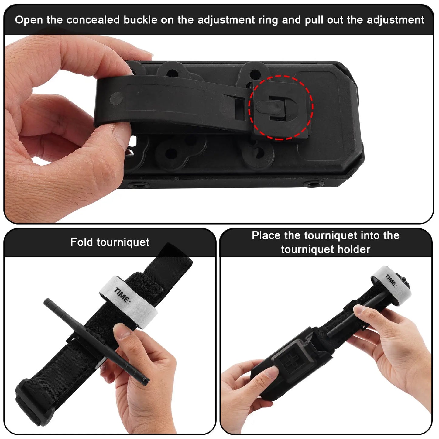 Nylon Tourniquet Aufbewahrungsbox für Outdoor & Survival – clever-campen Ansicht 3