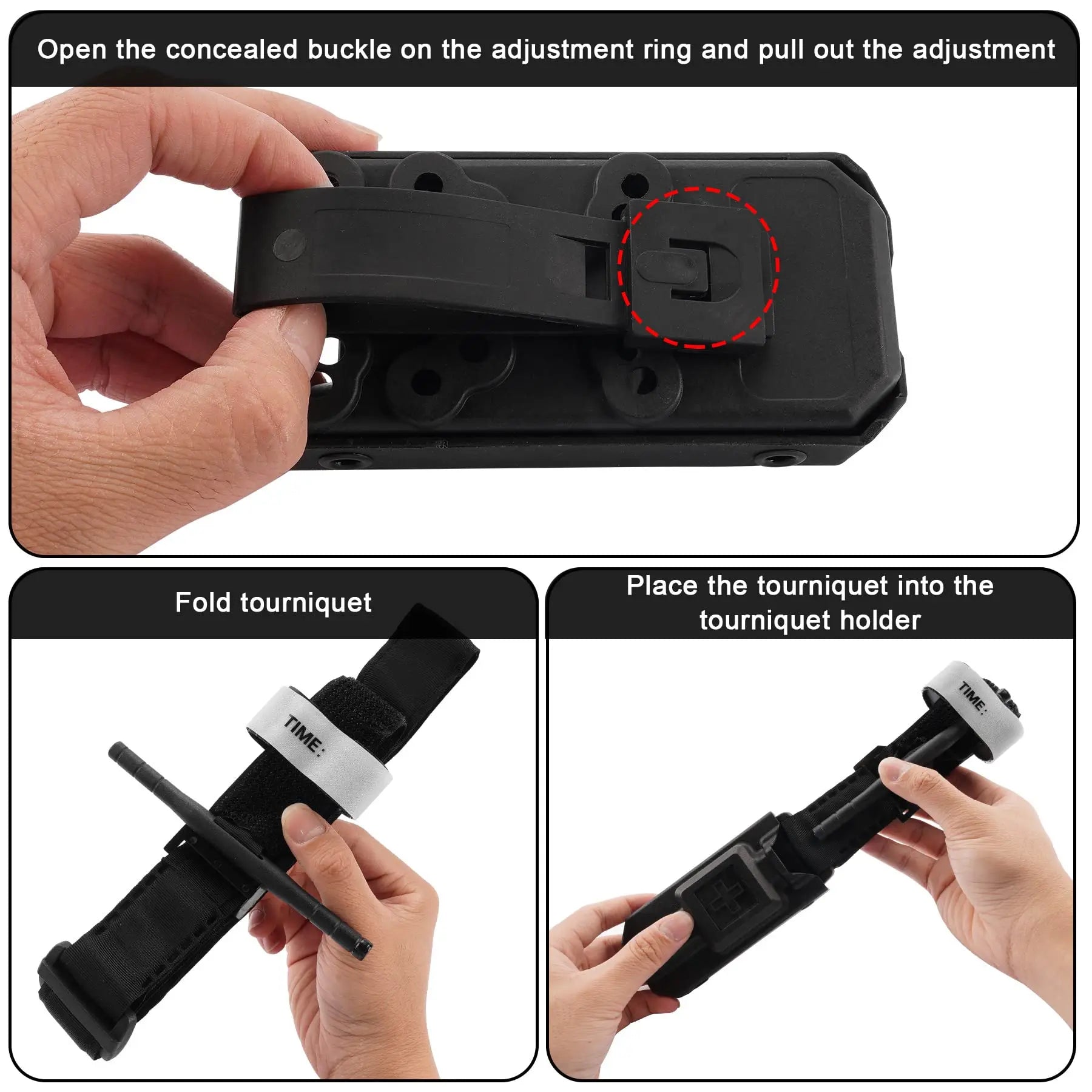 Nylon Tourniquet Aufbewahrungsbox für Outdoor & Survival – clever-campen Ansicht 3