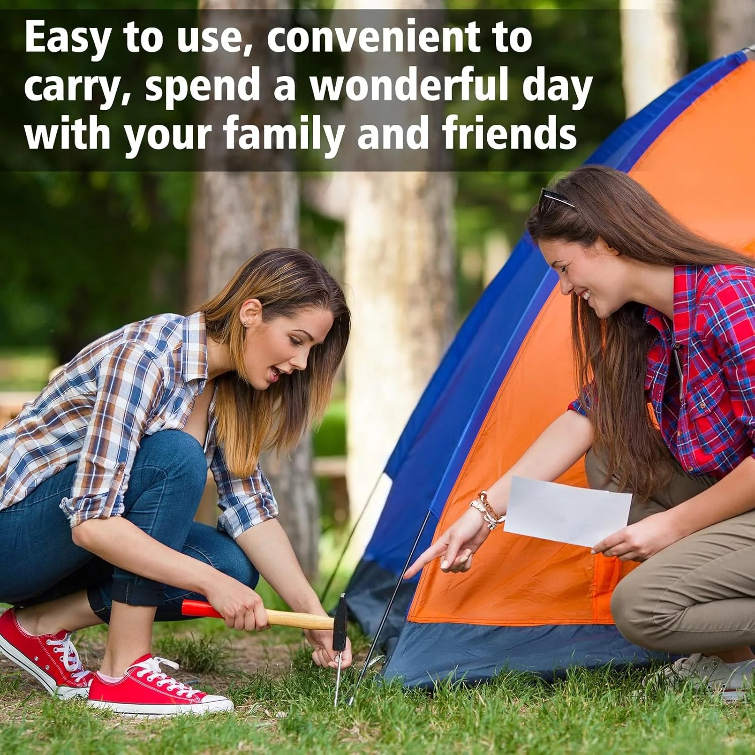 Leichte Zeltpflöcke aus Aluminium 18 cm für Camping – clever-campen Ansicht 5