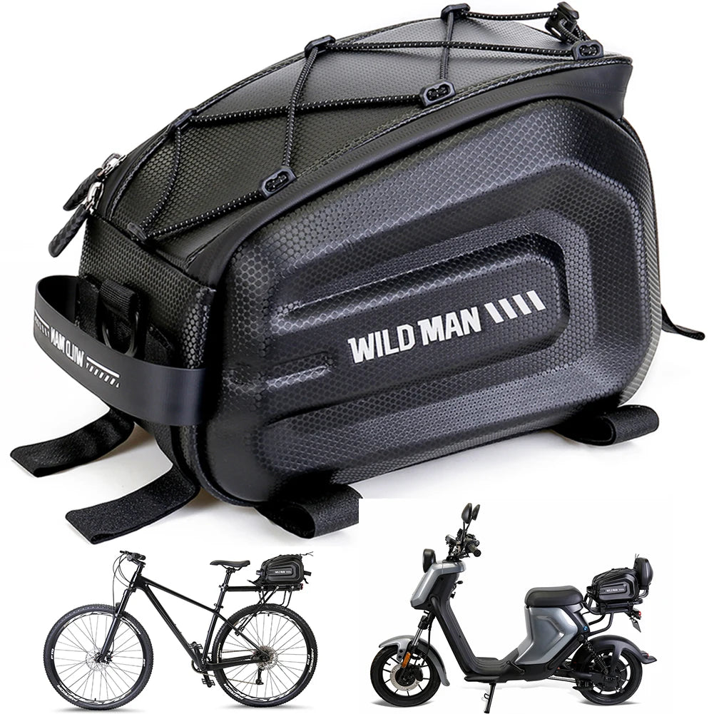 4L Wasserdichte Fahrrad Tasche mit Hartschale – clever-campen Ansicht 5