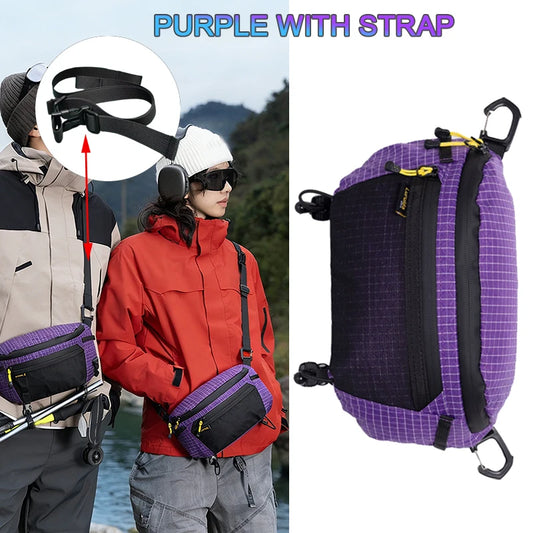 Wasserdichte Outdoor Hüfttasche für Wanderungen – clever-campen Ansicht 2