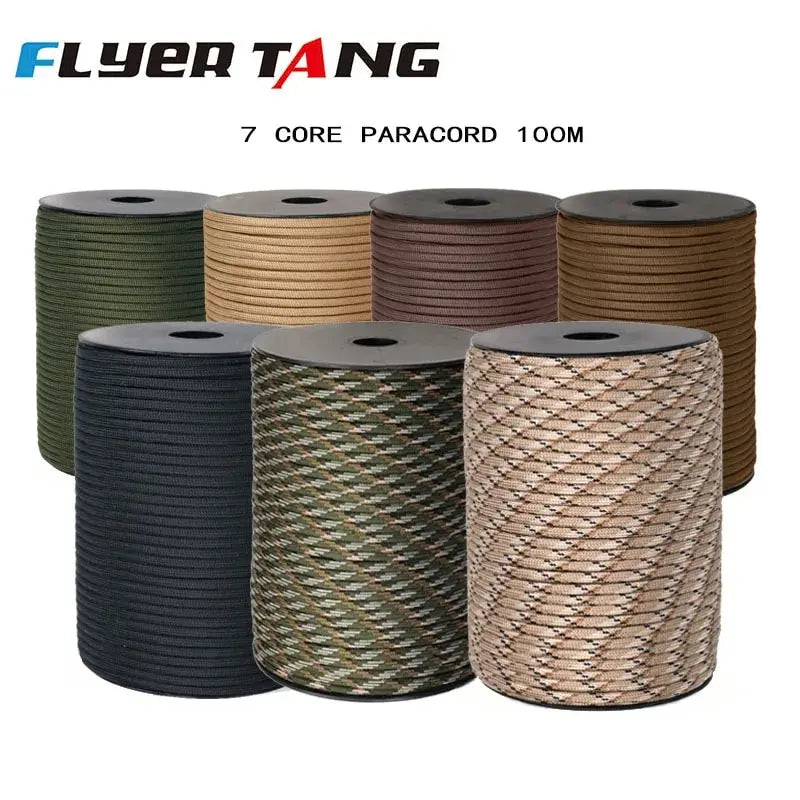 Paracord Seil 4mm – 7 Kerne, 31m/50m/100m für Outdoor – clever-campen Ansicht 2
