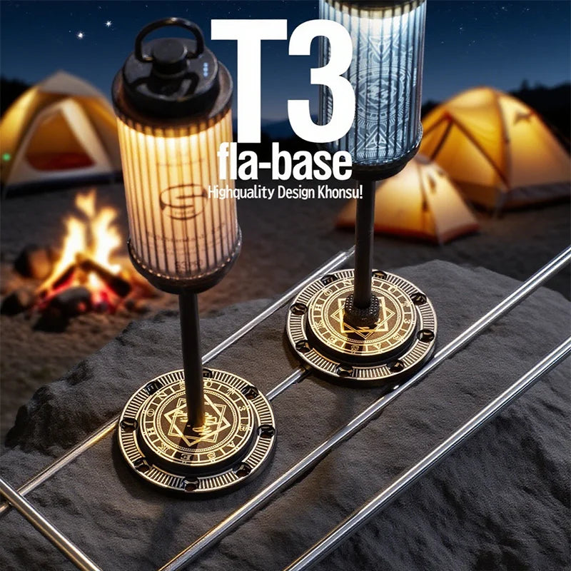 Camping-Lantern-Ständer aus Aluminium – clever-campen Ansicht 2