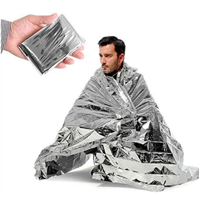 Notfalldecke Mylar für Outdoor & Survival – clever-campen Ansicht 3