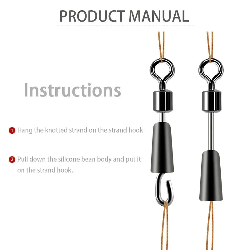 Ball-Bearing-Swivels für Angeln – clever-campen Ansicht 3