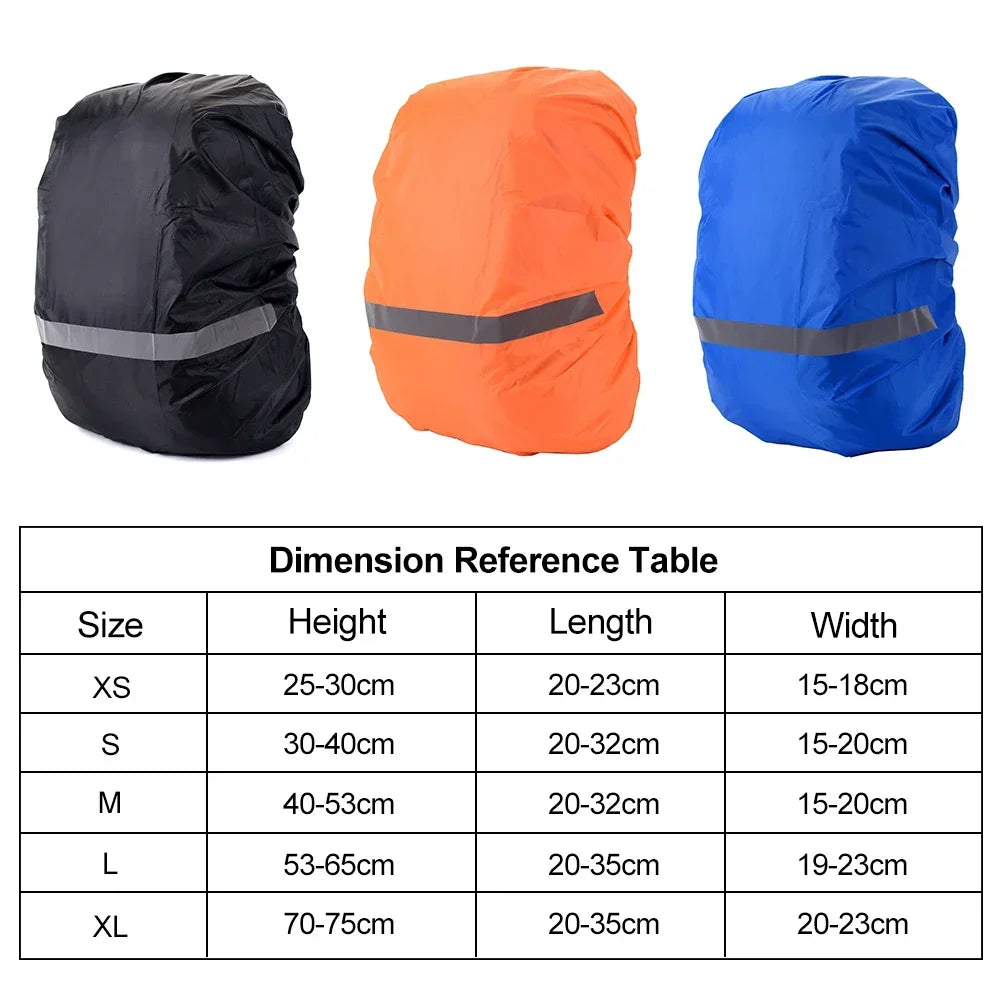 Wasserdichter Rucksack-Regenüberzug 8-70L – clever-campen Ansicht 5