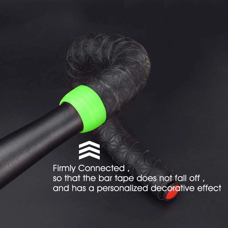 Fahrradgriff Silikon Ringe Anti-Rutsch Gummihülsen – clever-campen Ansicht 3