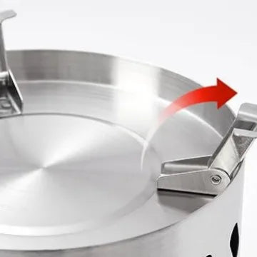 Tragbarer Holzofen aus Edelstahl für Camping – clever-campen Ansicht 5