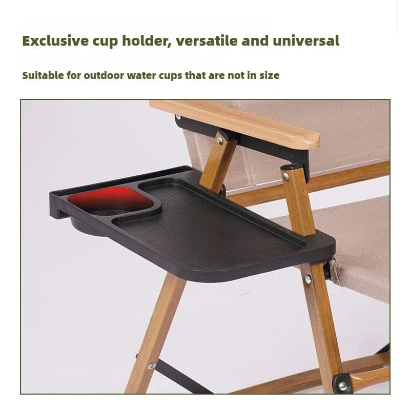 Faltstuhl für Camping und Freizeit – bequem – im Hai-Design – clever-campen Ansicht 5