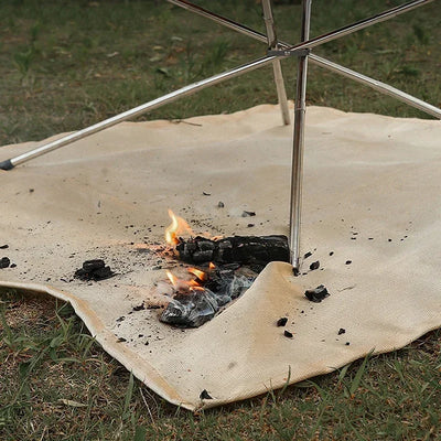 Feuerfeste Picknickmatte für Camping und Grillen – clever-campen Ansicht 4