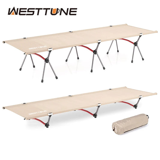 WESTTUNE Camping Cot Klappbett Aluminium für Outdoor – clever-campen Ansicht 2