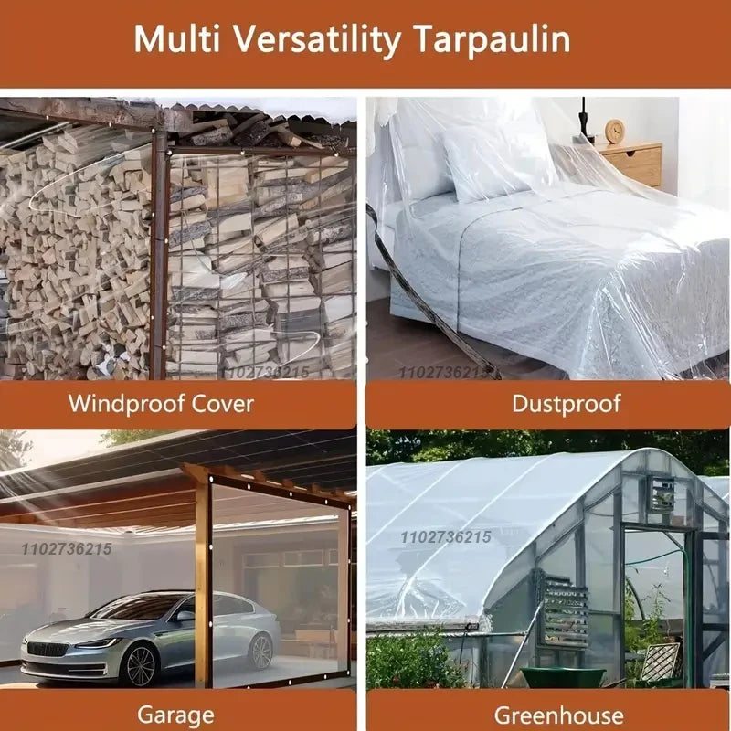 Transparentes UV-Schutz Sonnensegel für Outdoor – clever-campen Ansicht 5