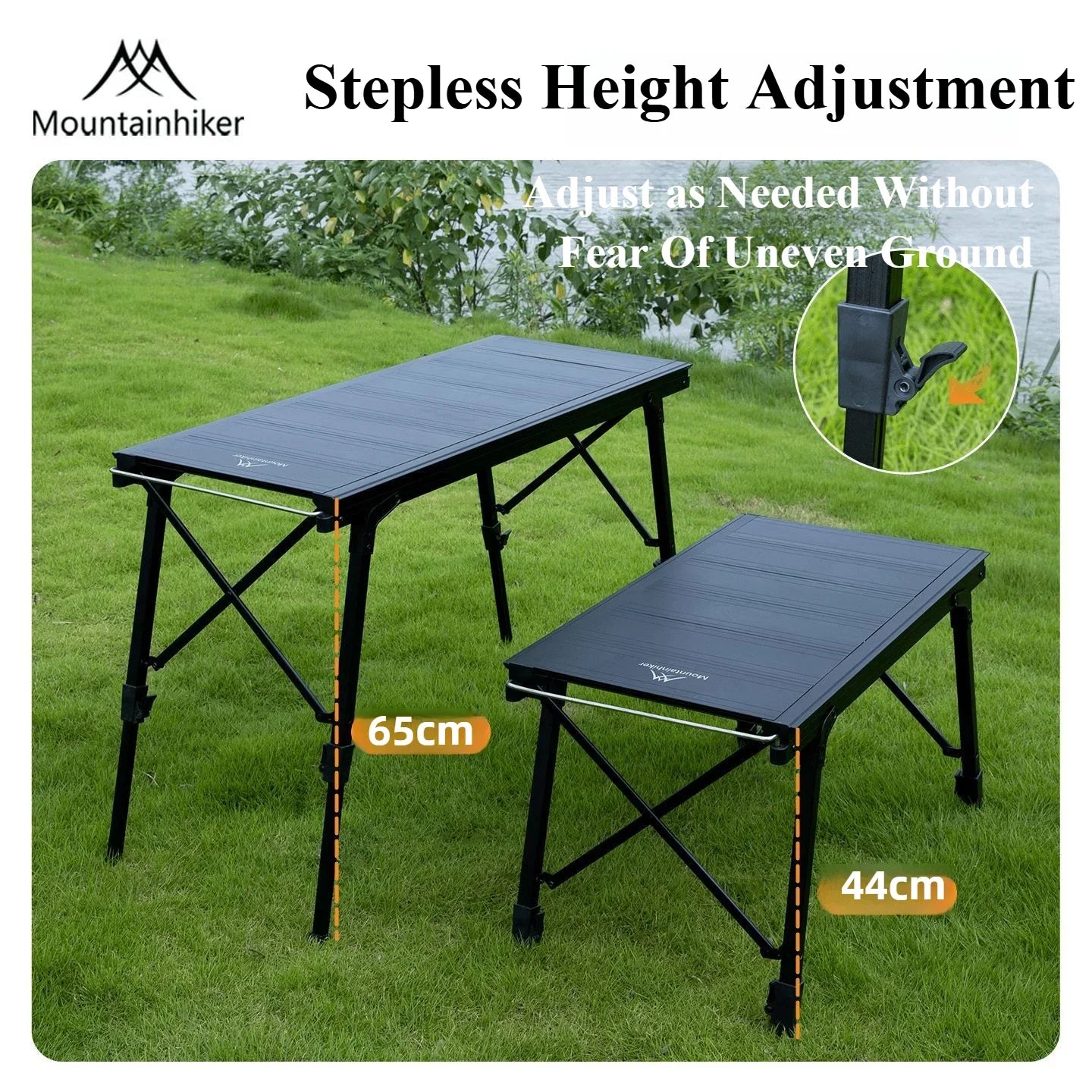 Mountainhiker Camping Tisch mit Gasherd – Klappbar & Tragbar – clever-campen Ansicht 4
