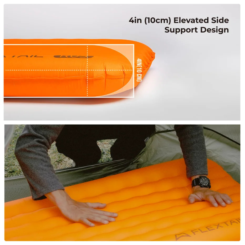FLEXTAIL Tiny Mattress Plus 2 – Ultraleichte Luftmatratze – clever-campen Ansicht 6