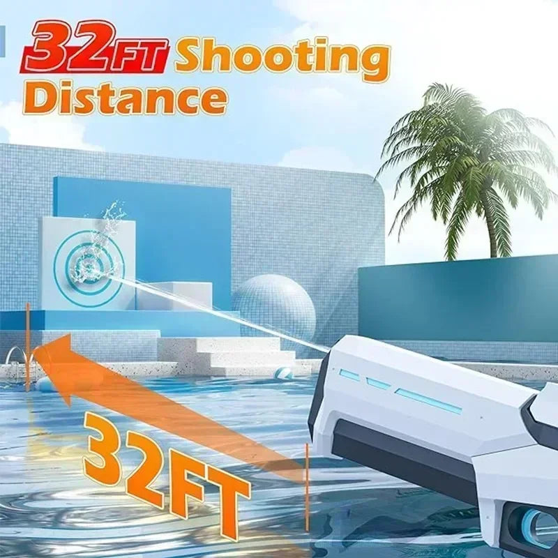 Starke Elektro-Wasserpistole für Sommer-Spass