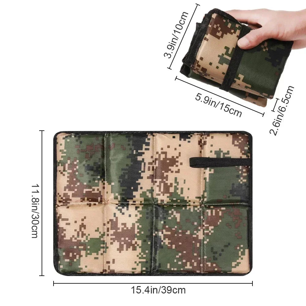 Faltbares Sitzkissen für Outdoor & Picknick – clever-campen Ansicht 5
