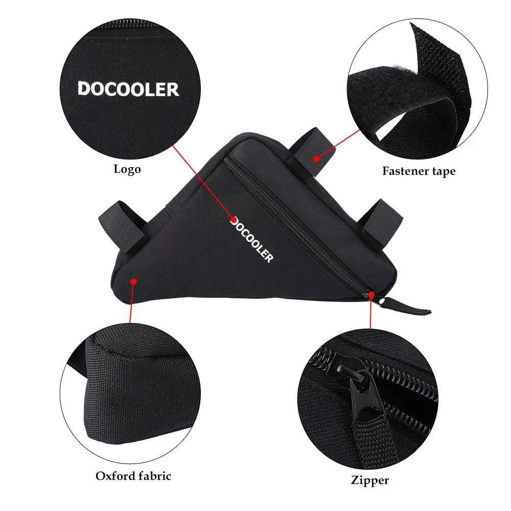 Docooler Dreieckige Fahrradtasche für Rahmen – clever-campen Ansicht 4