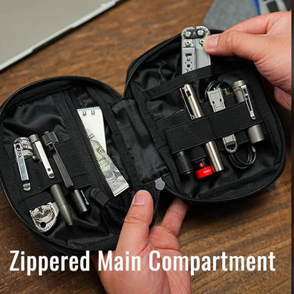 EDC Pouch Organizer mit 6 Fächern für Multitools – clever-campen Ansicht 5