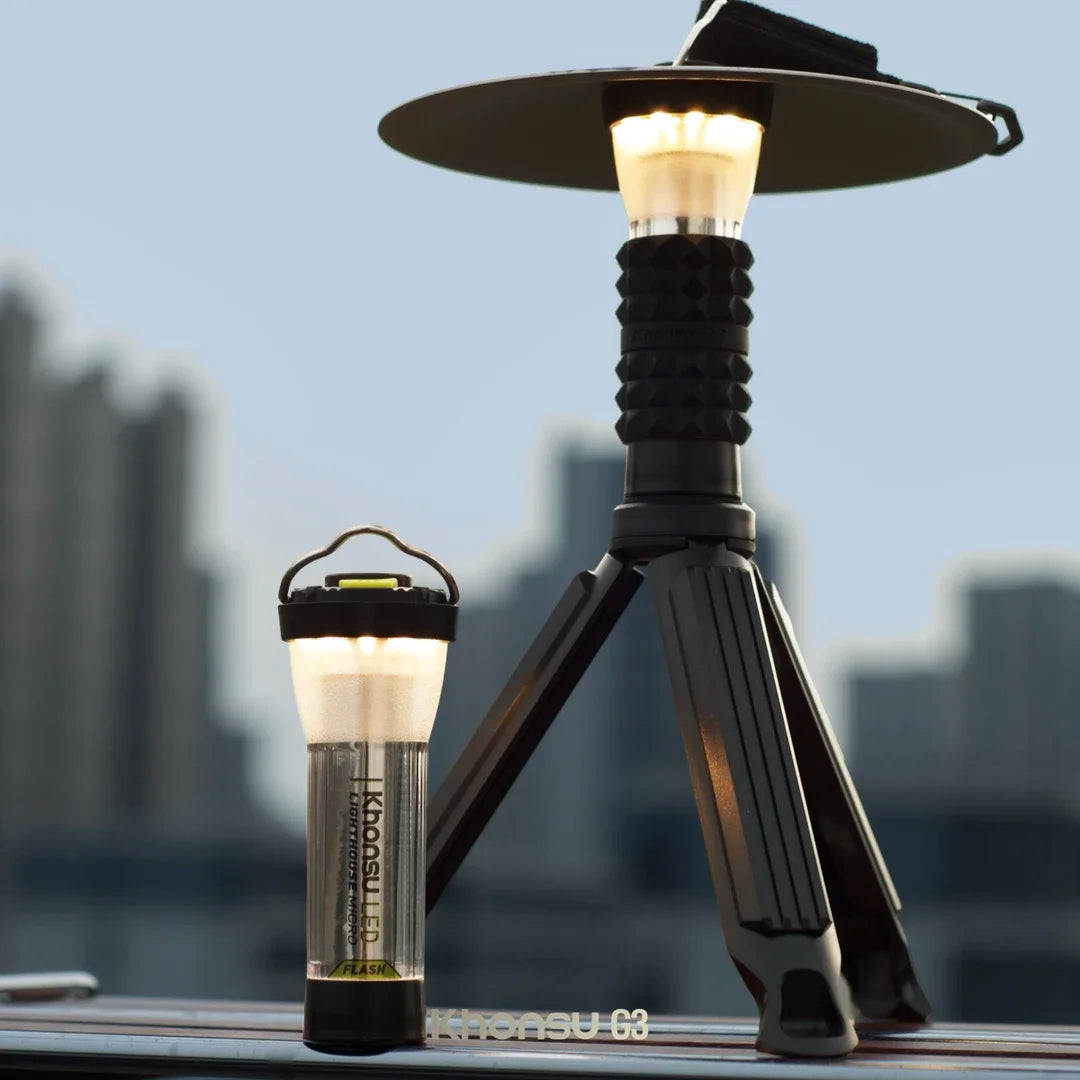 LED Campinglampe mit 3000mAh Akku für Zelte – clever-campen Ansicht 4