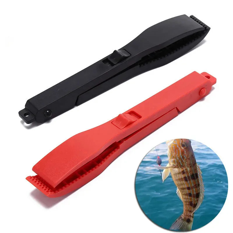 Multifunktionale Fischzange mit Halteclip – Rot – clever-campen Ansicht 3