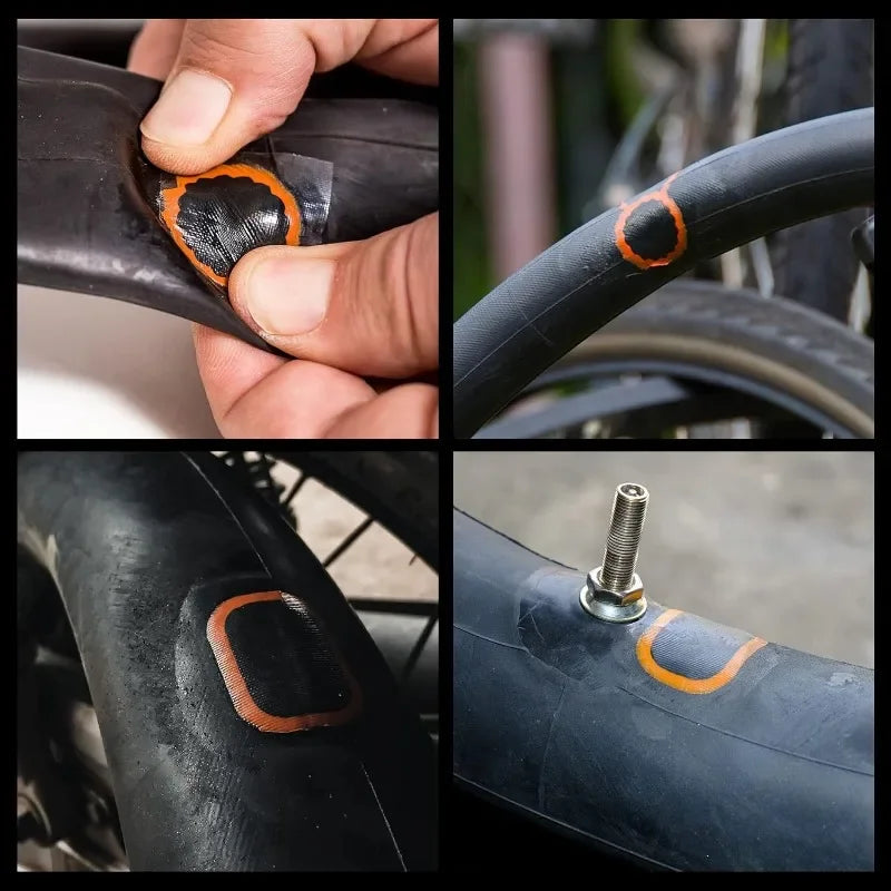 Fahrrad Reparaturset mit Vulkanisier-Patches und Werkzeugen – clever-campen Ansicht 3