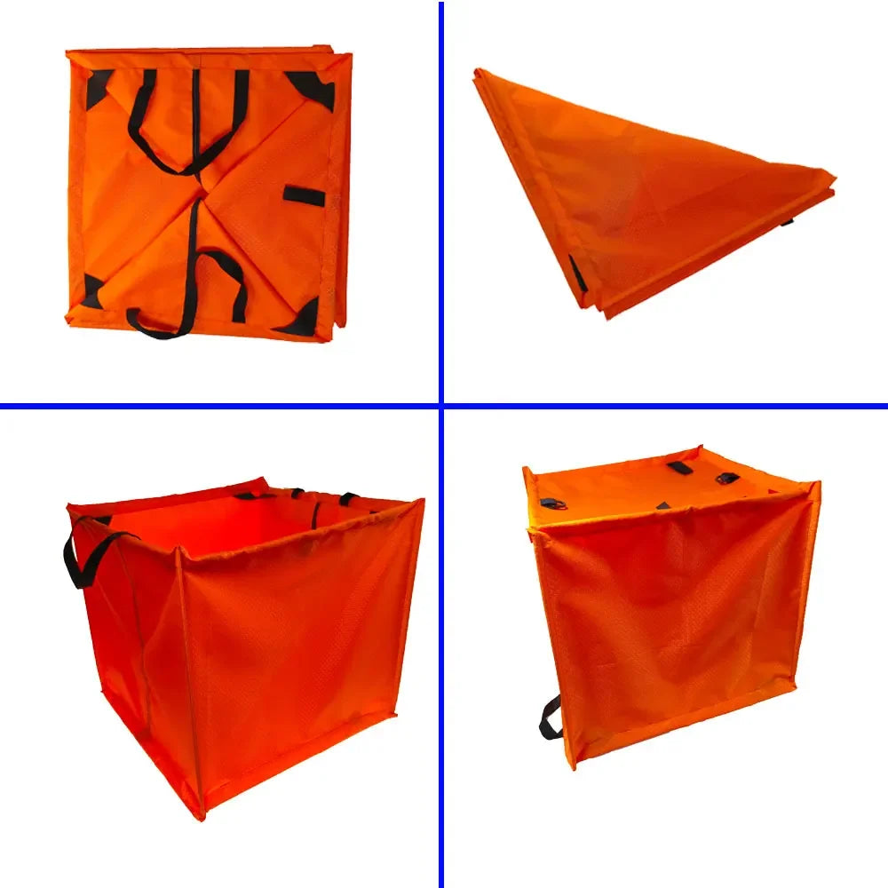 Faltbare Aufbewahrungstasche für Seile – 3 Farben – clever-campen Ansicht 2