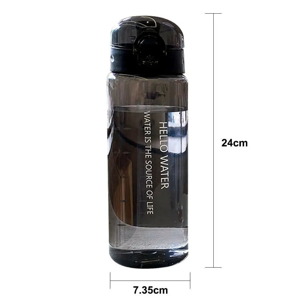 Transparente Trinkflasche 780ml – Leicht & Auslaufsicher – clever-campen Ansicht 6
