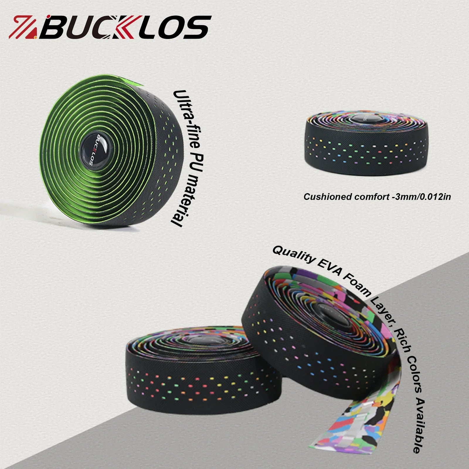 Bucklos Fahrradgriffband für Gravel Bikes – Shockproof – clever-campen Ansicht 3