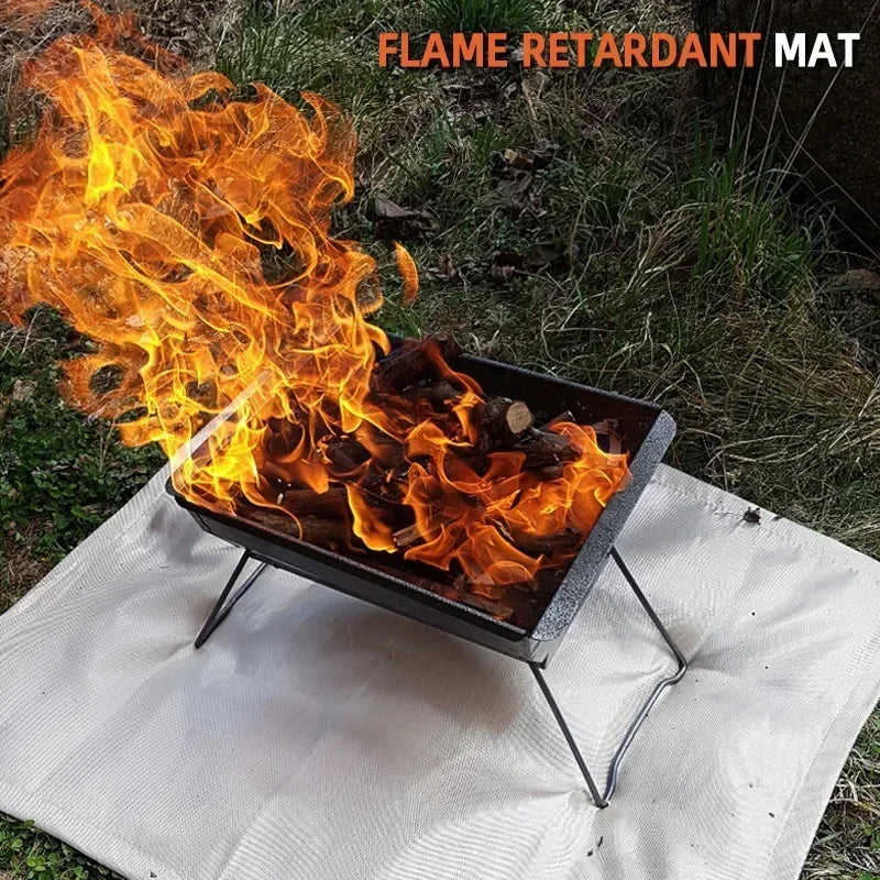 Feuerfeste Picknickmatte für Camping und Grillen – clever-campen Ansicht 6
