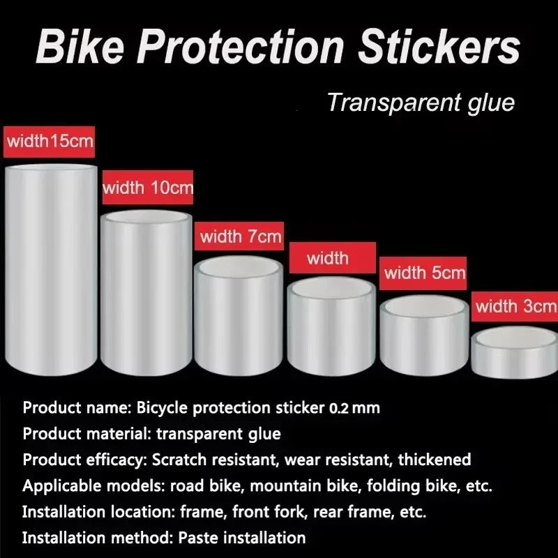 Transparentes Fahrrad Schutzband 3M - Kratzfest – clever-campen Ansicht 6