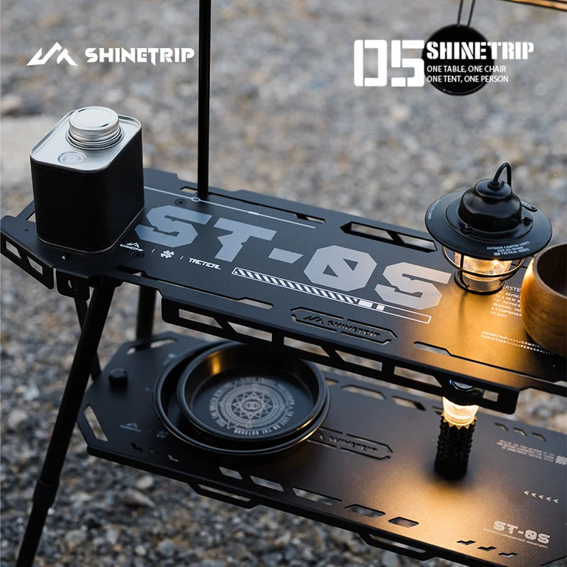 ShineTrip Aluminium Campingtisch klappbar und erweiterbar – clever-campen Ansicht 3