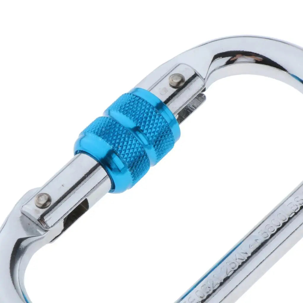 25KN Aluminium Karabiner mit Schraubverschluss – clever-campen Ansicht 6