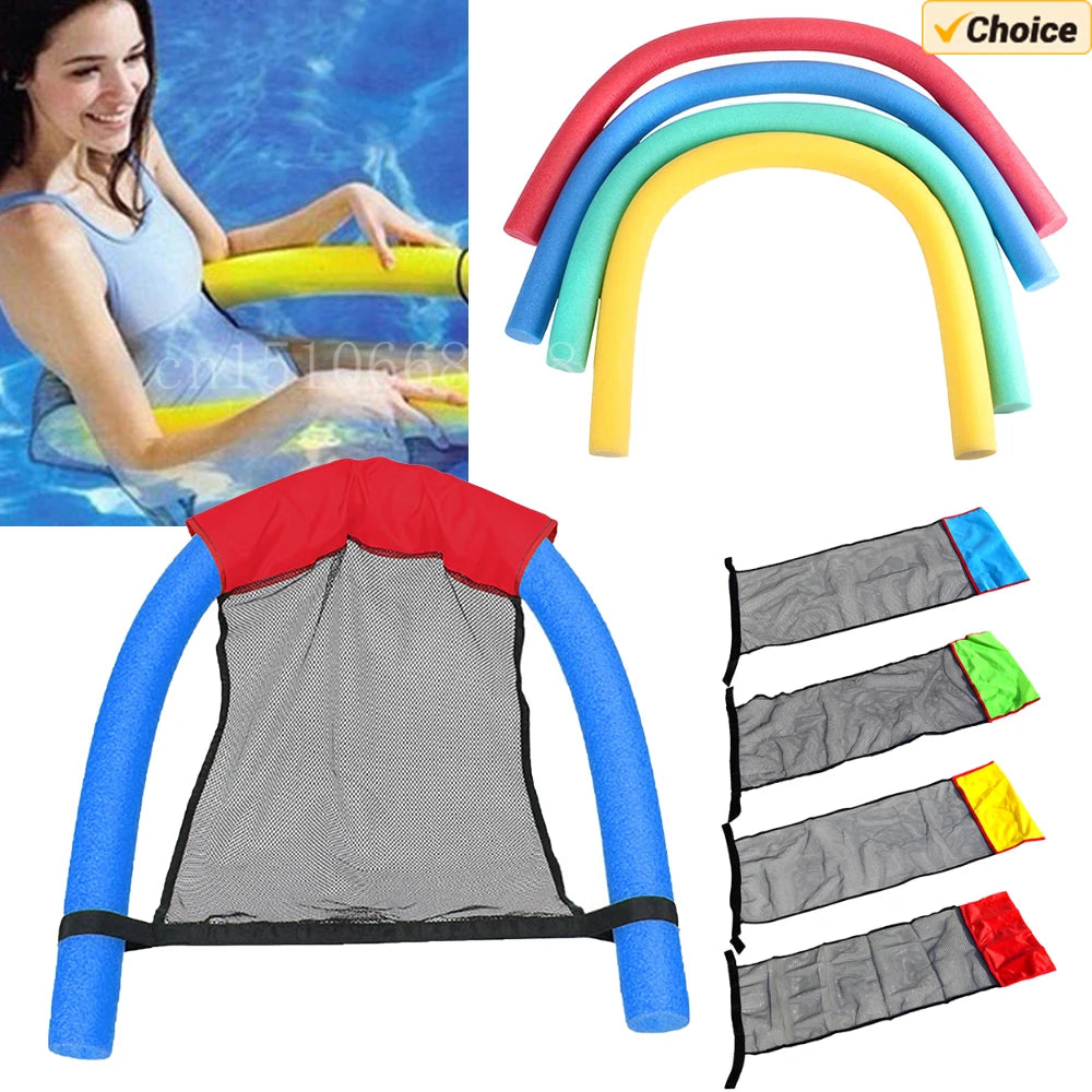 Schwimmnetz für Pool-Nudeln – Wassersitz für Erwachsene – clever-campen Ansicht 3