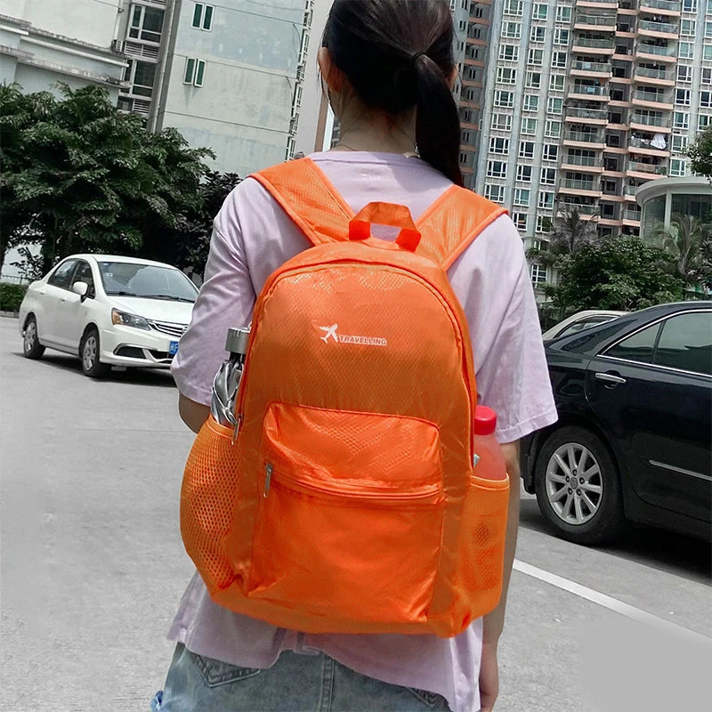 25L Leichter Faltbarer Rucksack für Reisen und Camping – clever-campen Ansicht 3