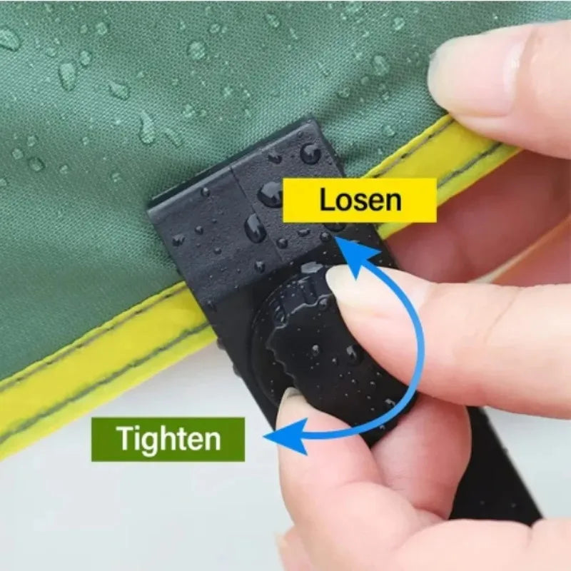 50 Stück Heavy Duty Zelt Clips für Planen und Abdeckungen – clever-campen Ansicht 3