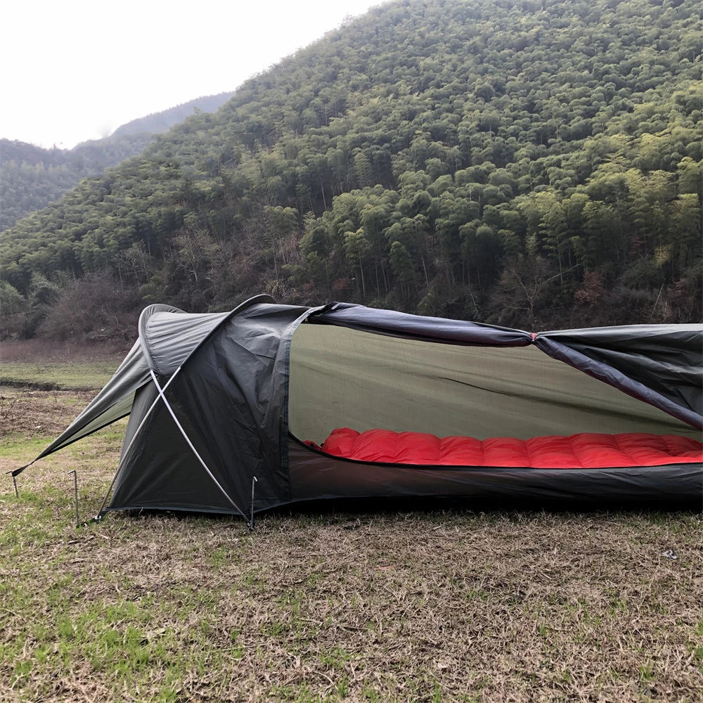 Ultralight Einpersonenzelt 210D Wasserdichtes Campingzelten – clever-campen Ansicht 4