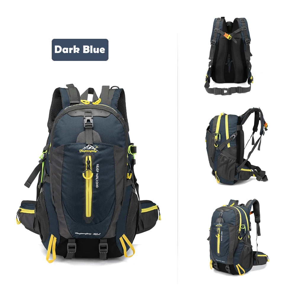 40L Wasserfester Rucksack für Reisen und Outdoor-Aktivitäten – clever-campen Ansicht 2