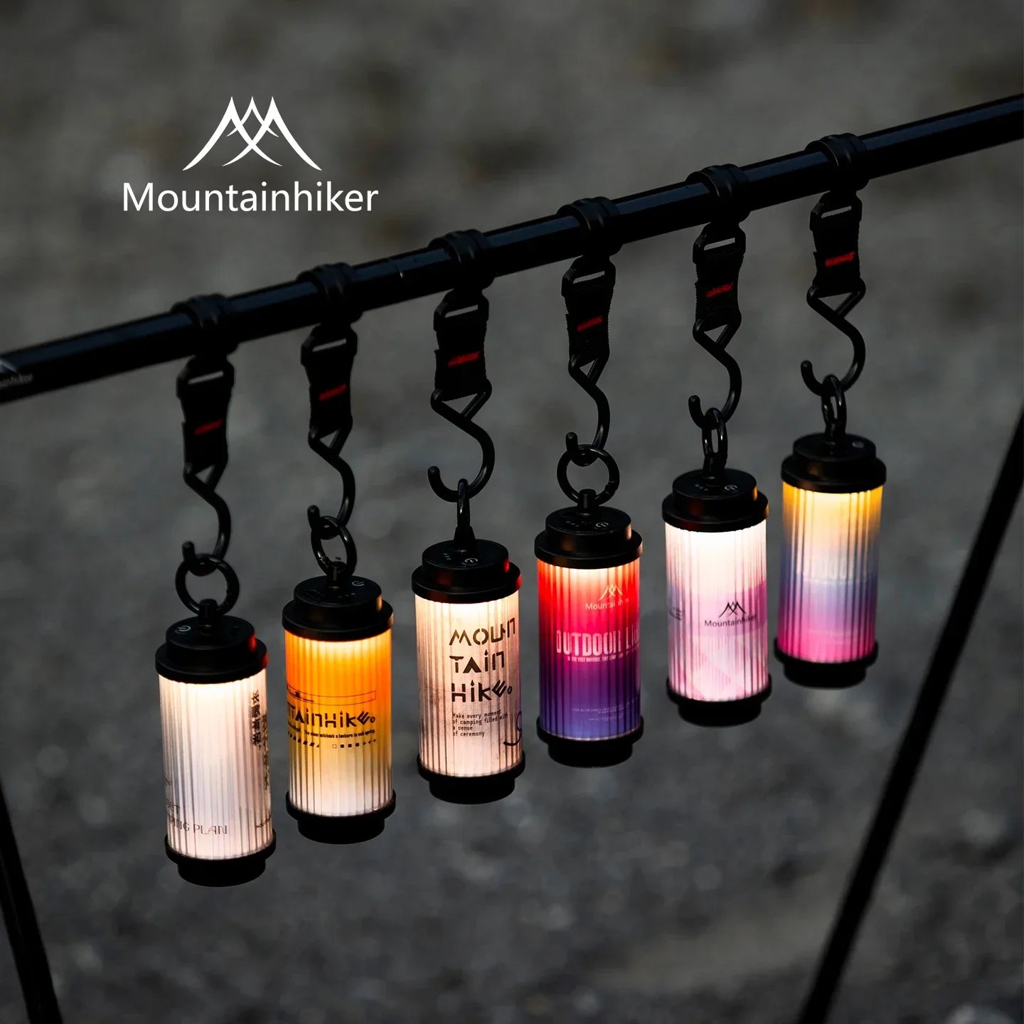 1800mAh LED Campinglaterne – tragbar mit langer – clever-campen Ansicht 2