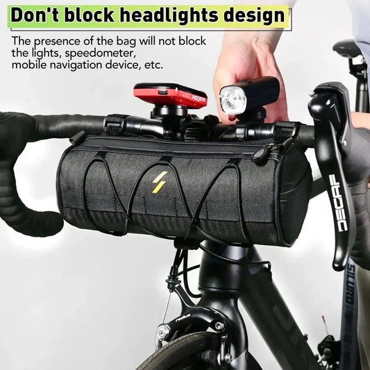 Fahrrad-Lenkertasche 2.5L Multifunktionale Fahrradtasche – clever-campen Ansicht 2
