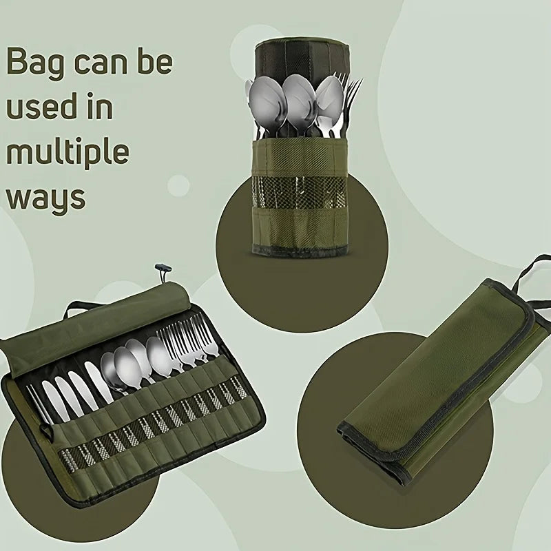 Praktische Bestecktasche für Camping und Outdoor – clever-campen Ansicht 6