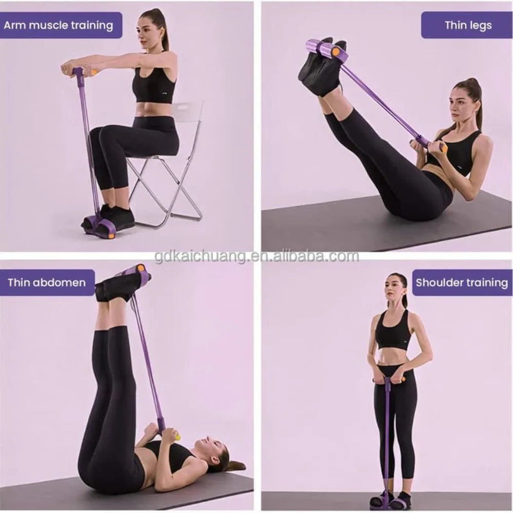 Yoga Pedal Puller Widerstandsband für Bauch – clever-campen Ansicht 3