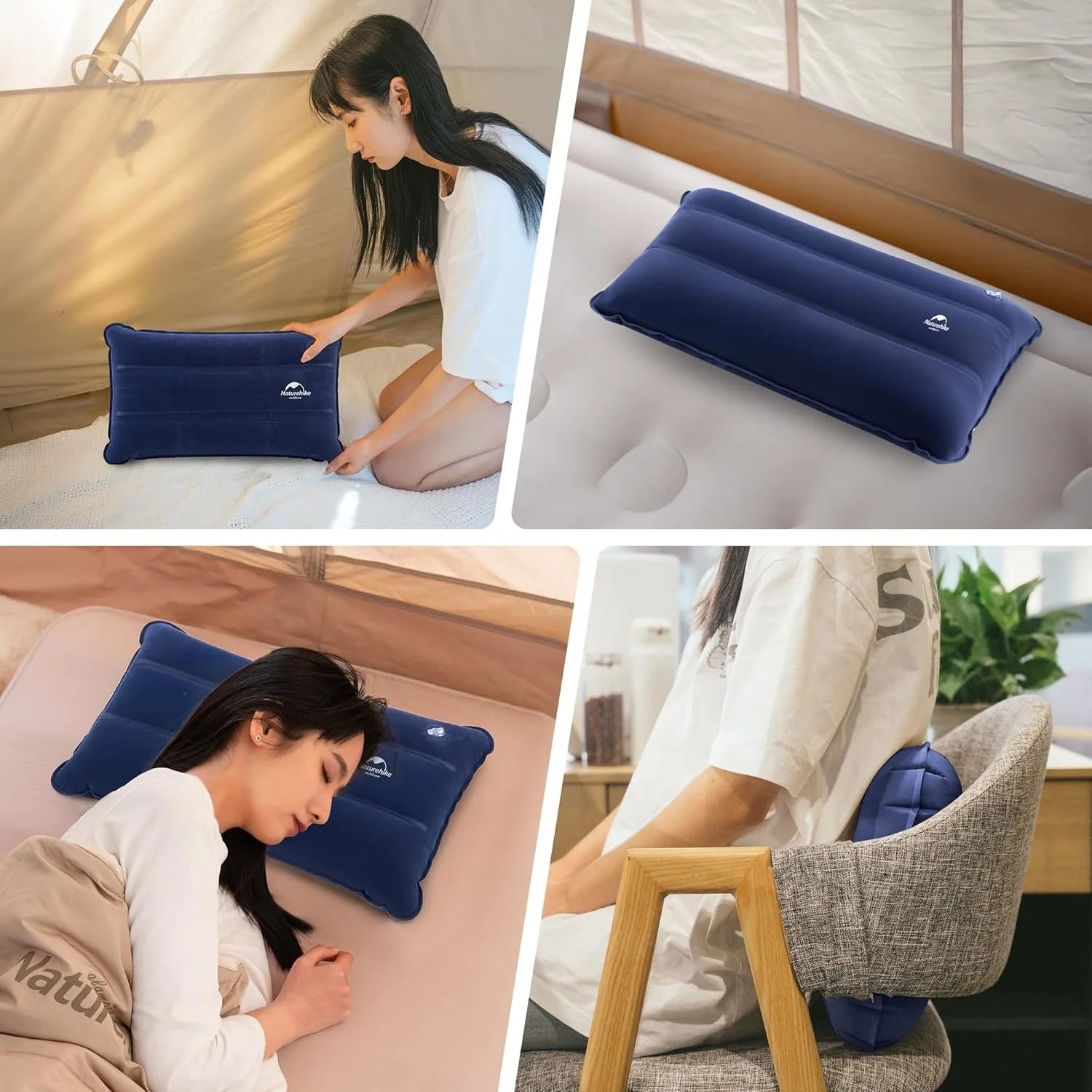 Naturehike Camping Kissen ultraleicht aufblasbar – clever-campen Ansicht 4