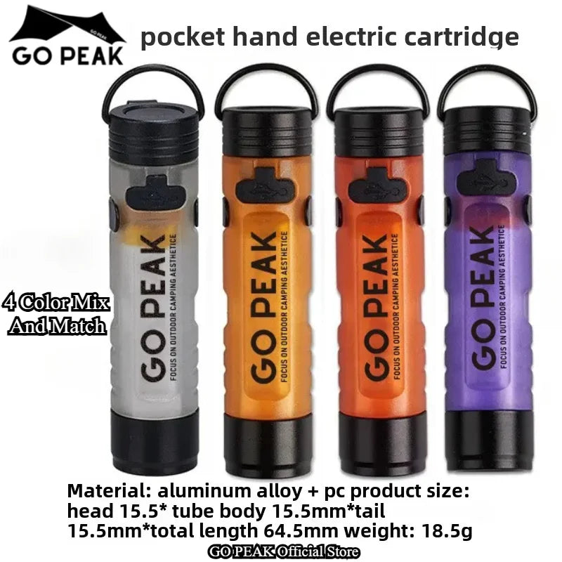 GOPEAK Mini Taschenlampe mit Schlüsselanhänger für Outdoor – clever-campen Ansicht 4