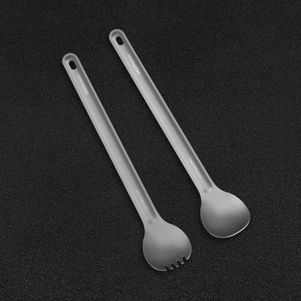 Titanium Langer Löffel für Outdoor und Camping – clever-campen Ansicht 4