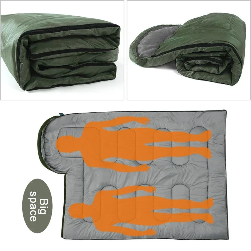 Ultraleichter wasserdichter Schlafsack für 4 Jahreszeiten – clever-campen Ansicht 3