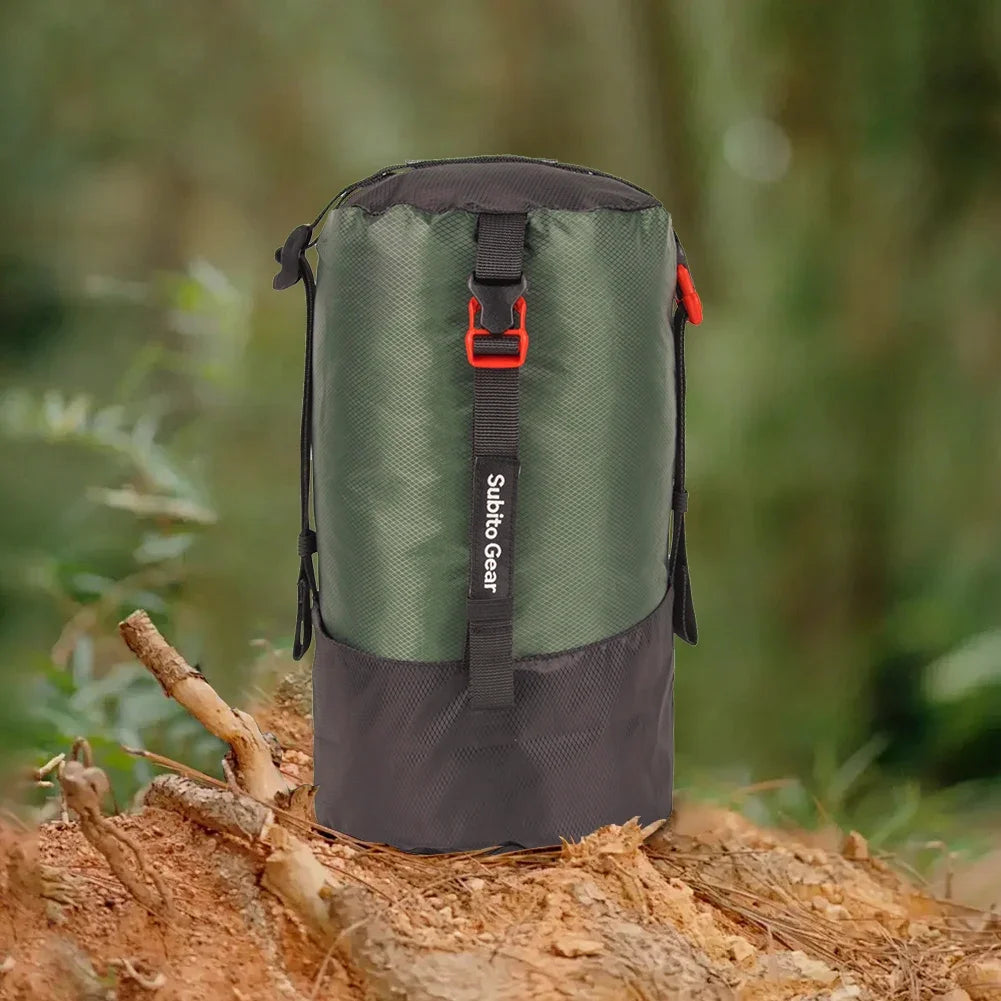 Wasserdichter Schlafsack Kompressionssack für Camping – clever-campen Ansicht 3